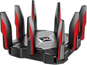 TP-LINK AC5400 MU-MIMO Tri-Band Wi-Fi Router with Comprehensive Network Security for Gaming and Entertainment (Archer C5400X) TP-LINK AC5400 MU-MIMO Tri-Band Wi-Fi Router with Comprehensive Network Security for Gaming and Entertainment (Archer C5400X)