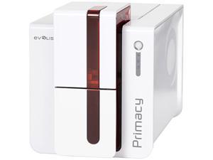 Evolis PM1H0CCMRS Primacy Single-sided Card Printer, Omnikey 5121 Cardman Smart Card, Contactless Encoder, USB & Ethernet - Fire Red Evolis PM1H0CCMRS Primacy Single-sided Card Printer, Omnikey 5121 Cardman Smart Card, Contactless Encoder, USB & Ethernet - Fire Red
