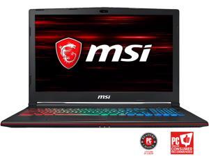 MSI GP63 Leopard-041 Gaming Laptop GTX 1050 Ti i7-8750H 15.6" Windows 10 Home 64-Bit MSI GP63 Leopard-041 Gaming Laptop GTX 1050 Ti i7-8750H 15.6" Windows 10 Home 64-Bit