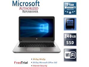 Refurbished HP ProBook 640G1 14.0" Intel Core i5-4300M 2.60GHz 8GB DDR3 240GB SSD Windows 10 Professional 64 Bits 1 Year Warranty Refurbished HP ProBook 640G1 14.0" Intel Core i5-4300M 2.60GHz 8GB DDR3 240GB SSD Windows 10 Professional 64 Bits 1 Year Warranty