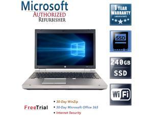 Refurbished HP EliteBook 8570P 15.6" Intel Core i5-3320M 2.60GHz 8GB DDR3 240GB SSD DVD Windows 10 Professional 64 Bits 1 Year Warranty Refurbished HP EliteBook 8570P 15.6" Intel Core i5-3320M 2.60GHz 8GB DDR3 240GB SSD DVD Windows 10 Professional 64 Bits 1 Year Warranty