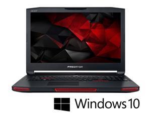 Acer GX-792-7448 17.3" IPS Intel Core i7 7th Gen 7700HQ (2.80 GHz) NVIDIA GeForce GTX 1080 16 GB Memory 256 GB SSD 1 TB HDD Windows 10 Home 64-Bit Gaming Laptop Acer GX-792-7448 17.3" IPS Intel Core i7 7th Gen 7700HQ (2.80 GHz) NVIDIA GeForce GTX 1080 16 GB Memory 256 GB SSD 1 TB HDD Windows 10 Home 64-Bit Gaming Laptop