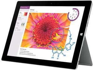 Microsoft Surface 3 7G5-00001 Intel Atom x7-Z8700 (1.60 GHz) 2 GB Memory 64 GB SSD 10.8" Touchscreen 1920 x 1280 Tablet Windows 8.1 64-Bit Microsoft Surface 3 7G5-00001 Intel Atom x7-Z8700 (1.60 GHz) 2 GB Memory 64 GB SSD 10.8" Touchscreen 1920 x 1280 Tablet Windows 8.1 64-Bit