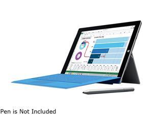 Microsoft Surface Pro 3 5340965 Intel Core i5 4th Gen 4300U (1.90 GHz) 8 GB Memory 256 GB SSD Intel HD Graphics 4400 12" Touchscreen 2160 x 1440 Detachable 2-in-1 Laptop Windows 10 Pro 64-Bit Microsoft Surface Pro 3 5340965 Intel Core i5 4th Gen 4300U (1.90 GHz) 8 GB Memory 256 GB SSD Intel HD Graphics 4400 12" Touchscreen 2160 x 1440 Detachable 2-in-1 Laptop Windows 10 Pro 64-Bit