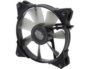Cooler Master JetFlo 120 - POM Bearing 120mm High Performance Silent Fan for Computer Cases, CPU Coolers, and Radiators (Black) Cooler Master JetFlo 120 - POM Bearing 120mm High Performance Silent Fan for Computer Cases, CPU Coolers, and Radiators (Black)