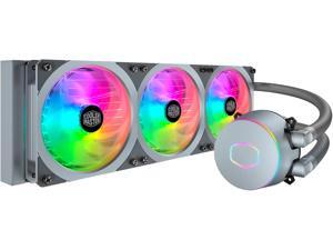 Cooler Master MasterLiquid ML360P Silver Edition Addressable RGB Close-Loop CPU Liquid Cooler w/ 36 Independently-Controlled LEDS Cooler Master MasterLiquid ML360P Silver Edition Addressable RGB Close-Loop CPU Liquid Cooler w/ 36 Independently-Controlled LEDS