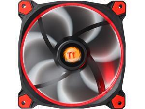 Thermaltake Riing 14 Series High Static Pressure 140mm Circular Red LED Ring Case/Radiator Fan CL-F039-PL14RE-A Thermaltake Riing 14 Series High Static Pressure 140mm Circular Red LED Ring Case/Radiator Fan CL-F039-PL14RE-A
