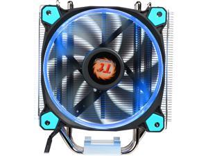Thermaltake Riing Silent 12 Blue LED 150W Intel/AMD 120mm CPU Cooler CL-P022-AL12BU-A Thermaltake Riing Silent 12 Blue LED 150W Intel/AMD 120mm CPU Cooler CL-P022-AL12BU-A