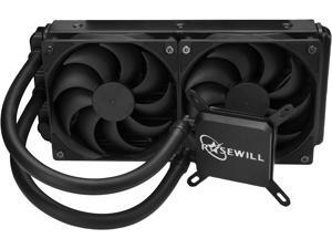 Rosewill CPU Liquid Cooler, Closed Loop PC Water Cooling, Quiet 240mm PWM Fans. Intel LGA 2011/2066/1366/1150/1151/1155/1156/775, AMD AM4/AM3+/AM3/AM2+/AM2/AM1/FM2+/FM1 - PB240 Rosewill CPU Liquid Cooler, Closed Loop PC Water Cooling, Quiet 240mm PWM Fans. Intel LGA 2011/2066/1366/1150/1151/1155/1156/775, AMD AM4/AM3+/AM3/AM2+/AM2/AM1/FM2+/FM1 - PB240