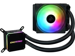 Enermax LIQMAX III ARGB 120, Addressable RGB All-in-one CPU Liquid Cooler for AM4 / LGA1200, 120mm Radiator, Dual-Chamber water block, ARGB Fan, ELC-LMT120-ARGB Enermax LIQMAX III ARGB 120, Addressable RGB All-in-one CPU Liquid Cooler for AM4 / LGA1200, 120mm Radiator, Dual-Chamber water block, ARGB Fan, ELC-LMT120-ARGB