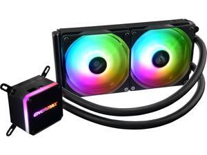 Enermax LIQMAX III ARGB ELC-LMT240-ARGB 240mm ARGB AIO Water Cooler for Intel and AMD CPU Platforms Enermax LIQMAX III ARGB ELC-LMT240-ARGB 240mm ARGB AIO Water Cooler for Intel and AMD CPU Platforms