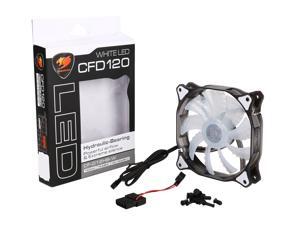 Cougar CFD12HBW 120mm White LED Case Fan Cougar CFD12HBW 120mm White LED Case Fan