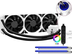 DEEPCOOL Gamer Storm CAPTAIN 360EX RGB WHITE-AIO CPU Liquid Cooler 360mm RGB Waterblock And LED Strip AURA SYNC Ceramic Bearing Pump Visual Liquid Flow Metal Mounting Kit Support LGA2066/AM4 DEEPCOOL Gamer Storm CAPTAIN 360EX RGB WHITE-AIO CPU Liquid Cooler 360mm RGB Waterblock And LED Strip AURA SYNC Ceramic Bearing Pump Visual Liquid Flow Metal Mounting Kit Support LGA2066/AM4