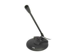 Cyber Acoustics ACM-51B Black 3.5mm Connector Desktop Microphone Cyber Acoustics ACM-51B Black 3.5mm Connector Desktop Microphone