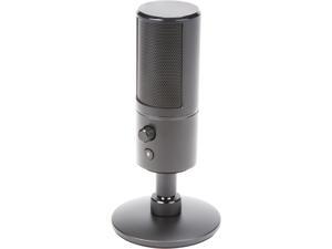 Razer Seiren X Supercardioid Condenser Streaming Microphone with Built-In Shock Mount - RZ19-02290100-R3U1 Razer Seiren X Supercardioid Condenser Streaming Microphone with Built-In Shock Mount - RZ19-02290100-R3U1
