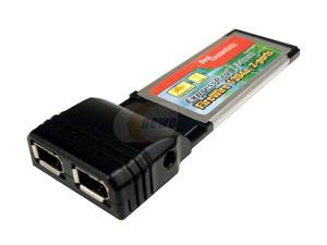 CABLES UNLIMITED IOC-4800 2-Port Firewire ExpressCard 34mm CABLES UNLIMITED IOC-4800 2-Port Firewire ExpressCard 34mm