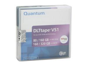 Quantum MR-V1MQN-01 80/160GB DLT VS1 Data Cartridge 1 Pack Quantum MR-V1MQN-01 80/160GB DLT VS1 Data Cartridge 1 Pack
