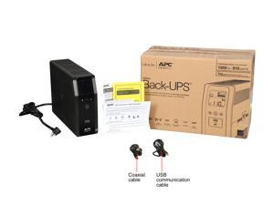 APC BR1350MS 1350 VA Pure SineWave 10 Outlets 2 USB Charging Ports Back-UPS Pro Battery Backup APC BR1350MS 1350 VA Pure SineWave 10 Outlets 2 USB Charging Ports Back-UPS Pro Battery Backup