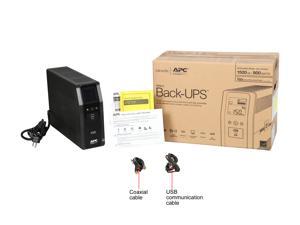APC BR1500MS 1500 VA Pure SineWave 10 Outlets 2 USB Charging Ports Back-UPS Pro Battery Backup, Replaces BR1500G APC BR1500MS 1500 VA Pure SineWave 10 Outlets 2 USB Charging Ports Back-UPS Pro Battery Backup, Replaces BR1500G