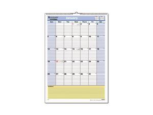 AT-A-GLANCE PM52-28 QuickNotes Recycled Wall Calendar, 12" x 17" AT-A-GLANCE PM52-28 QuickNotes Recycled Wall Calendar, 12" x 17"