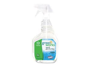 Clorox 00459CT Green Works Glass/Surface Cleaner, 32 oz Spray Bottle, 12/Carton Clorox 00459CT Green Works Glass/Surface Cleaner, 32 oz Spray Bottle, 12/Carton