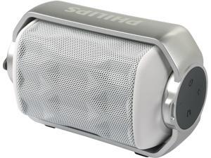 Philips BT2200W/27 Rugged Waterproof Bluetooth Portable Speaker - White Philips BT2200W/27 Rugged Waterproof Bluetooth Portable Speaker - White