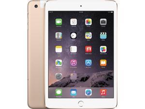 Apple iPad Mini 3 MGNV2LL/A-GLD Apple A7 1 GB Memory 16 GB Flash Storage 7.9" 2048 x 1536 Tablet PC iOS Gold Apple iPad Mini 3 MGNV2LL/A-GLD Apple A7 1 GB Memory 16 GB Flash Storage 7.9" 2048 x 1536 Tablet PC iOS Gold