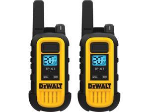 DEWALT DXFRS300 1W Walkie Talkies Heavy Duty Business Two-Way Radios (Pair) DEWALT DXFRS300 1W Walkie Talkies Heavy Duty Business Two-Way Radios (Pair)