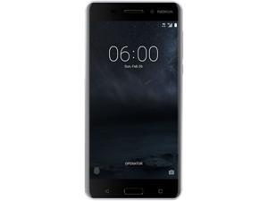 Nokia 6 TA-1025 Unlocked Smartphone with Dual Camera (5.5" Silver, 32GB Storage 3GB RAM) US Warranty Nokia 6 TA-1025 Unlocked Smartphone with Dual Camera (5.5" Silver, 32GB Storage 3GB RAM) US Warranty
