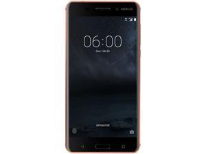 Nokia 6 TA-1025 Unlocked Smartphone with Dual Camera (5.5" Copper, 32GB Storage 3GB RAM) US Warranty Nokia 6 TA-1025 Unlocked Smartphone with Dual Camera (5.5" Copper, 32GB Storage 3GB RAM) US Warranty