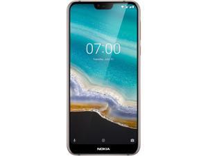 Nokia 7.1 4G LTE Unlocked Cell Phone 5.84" Gloss Steel 64GB 4GB RAM - US Warranty Nokia 7.1 4G LTE Unlocked Cell Phone 5.84" Gloss Steel 64GB 4GB RAM - US Warranty