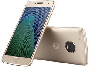 Moto G5 Plus XT1687 32GB Smartphone (Unlocked, Fine Gold) - US Warranty Moto G5 Plus XT1687 32GB Smartphone (Unlocked, Fine Gold) - US Warranty