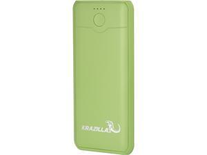 Krazilla Green 3600 mAh LED Light Power Bank, LED Flash Light KZP1011 Green Krazilla Green 3600 mAh LED Light Power Bank, LED Flash Light KZP1011 Green