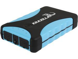 Krazilla Blue 7800 mAh R800 Mobile Power Bank, LED Flash Light Kzp1004 Blue Krazilla Blue 7800 mAh R800 Mobile Power Bank, LED Flash Light Kzp1004 Blue