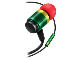 Ruggedized AudiOHM RNF Rasta Earbud Headphones with Lifetime Warranty by GOgroove feat. Ballistic Materials , Handsfree Mic and Replaceable In-Ear Gels for Smartphones , Tablets , MP3 Players and More Ruggedized AudiOHM RNF Rasta Earbud Headphones with Lifetime Warranty by GOgroove feat. Ballistic Materials , Handsfree Mic and Replaceable In-Ear Gels for Smartphones , Tablets , MP3 Players and More