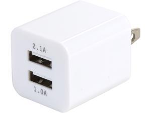 Link Depot LD-AC22A-W White 2 Port / 2.1 Amp USB Wall Charger Link Depot LD-AC22A-W White 2 Port / 2.1 Amp USB Wall Charger