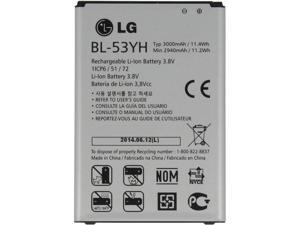 LG 3000 mAh Replacement Battery for G3 / VS985 / D851 BL-53YH LG 3000 mAh Replacement Battery for G3 / VS985 / D851 BL-53YH