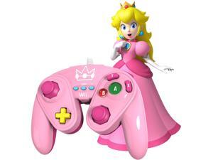 PDP Wii U Fight Pad Controller - Peach PDP Wii U Fight Pad Controller - Peach