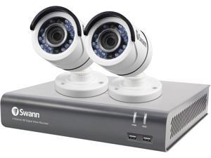 Swann 4 Channel 4575 Series 1080P DVR with 500GB Hard Drive and 2 x 1080P Bullet Cameras Swann 4 Channel 4575 Series 1080P DVR with 500GB Hard Drive and 2 x 1080P Bullet Cameras