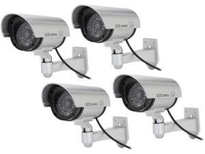 Rosewill Fake Security Surveillance CCTV Dummy Camera (4-PK), with LED Light & Warning Security Alert Sticker Rosewill Fake Security Surveillance CCTV Dummy Camera (4-PK), with LED Light & Warning Security Alert Sticker