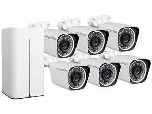 LaView 1080P 6 Wi-Fi Security Cameras 8CH IP NVR Security Camera System with 1TB Hard Drive, 6 Wi-Fi HD 2MP Bullet Cam 100' Night Vision Surveillance LaView 1080P 6 Wi-Fi Security Cameras 8CH IP NVR Security Camera System with 1TB Hard Drive, 6 Wi-Fi HD 2MP Bullet Cam 100' Night Vision Surveillance