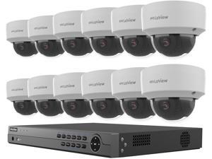 LaView 4MP 2688 x 1520P Full PoE IP Camera Security System, 16-channel H.265 NVR w/ 4K Output, 12 x 4MP Dome Full HD In / Outdoor IP Cameras (No HDD Included, Sold Separately) LaView 4MP 2688 x 1520P Full PoE IP Camera Security System, 16-channel H.265 NVR w/ 4K Output, 12 x 4MP Dome Full HD In / Outdoor IP Cameras (No HDD Included, Sold Separately)