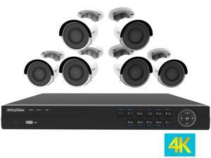 LaView 4K UltraHD (3840 x 2160P) Full PoE IP Camera Security System, 8-channel H.265 NVR w/ UHD 4K Output, 6 x 4K UltraHD Bullet Full HD In / Outdoor IP Cameras (No HDD Included, Sold Separately) LaView 4K UltraHD (3840 x 2160P) Full PoE IP Camera Security System, 8-channel H.265 NVR w/ UHD 4K Output, 6 x 4K UltraHD Bullet Full HD In / Outdoor IP Cameras (No HDD Included, Sold Separately)
