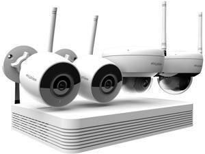 LaView Wi-Fi Wireless 1080P IP Camera Security System, 8-channel H.265 NVR w/ 1080P Output, 2 x 1080P Bullet and 2 x 1080P Dome Full HD In / Outdoor IP Cameras (No HDD Included, Sold Separately) LaView Wi-Fi Wireless 1080P IP Camera Security System, 8-channel H.265 NVR w/ 1080P Output, 2 x 1080P Bullet and 2 x 1080P Dome Full HD In / Outdoor IP Cameras (No HDD Included, Sold Separately)