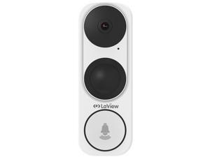 LaView LV-PDBONLO3R 3MP 2K HD Smart Video IP Doorbell Camera Wi-Fi 5 GHz, 180 Degree Vertical FOV, IP65, Starlight Color Night Vision, PIR Thermal Detection, 8-24V AC LaView LV-PDBONLO3R 3MP 2K HD Smart Video IP Doorbell Camera Wi-Fi 5 GHz, 180 Degree Vertical FOV, IP65, Starlight Color Night Vision, PIR Thermal Detection, 8-24V AC