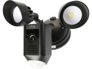 Ring Floodlight Cam, Motion-Activated HD Security Camera with built-in Floodlights, a Siren Alarm and Two-Way Talk (Black) Ring Floodlight Cam, Motion-Activated HD Security Camera with built-in Floodlights, a Siren Alarm and Two-Way Talk (Black)