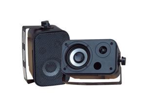 PYLE PDWR30B 3.5" Indoor/Outdoor Waterproof Speakers (Black) Pair PYLE PDWR30B 3.5" Indoor/Outdoor Waterproof Speakers (Black) Pair