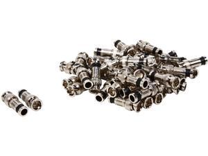 C2G 41124 RG59 Compression BNC Connector Multipack (50 Pack) TAA Compliant, Nickel C2G 41124 RG59 Compression BNC Connector Multipack (50 Pack) TAA Compliant, Nickel