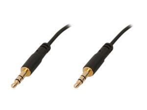 StarTech.com MU6MMS 6 ft Slim 3.5mm Stereo Audio Cable - M/M - 3.5mm Male to Male Audio Cable for your Smartphone, Tablet or MP3 Player StarTech.com MU6MMS 6 ft Slim 3.5mm Stereo Audio Cable - M/M - 3.5mm Male to Male Audio Cable for your Smartphone, Tablet or MP3 Player