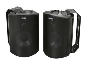 Polk Audio Atrium 4 Compact Indoor/Outdoor Speaker Black Pair Polk Audio Atrium 4 Compact Indoor/Outdoor Speaker Black Pair